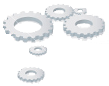 Background image: Cogs